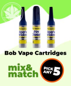 5 Pack Bob Vape Cartridges - Mix and Match