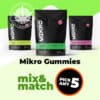 5 Pack Mikro Gummies - Mix and Match