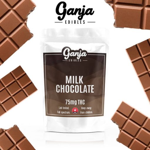 ganja edibles milk chocolate 1