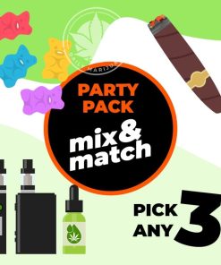 Party Pack Gummies Joints Disposable Vape Pick Any 3 M&M