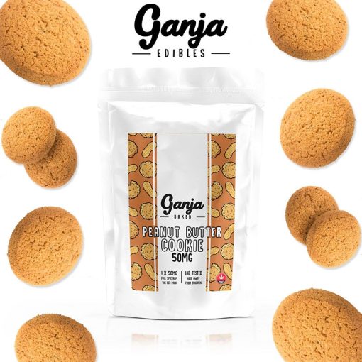 ganja-baked-peanut-butter-cookie
